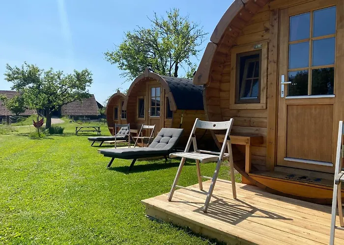 Andrella Auszeithof - Schlaferlebnis Im Holzfass Campsite Friedersbach